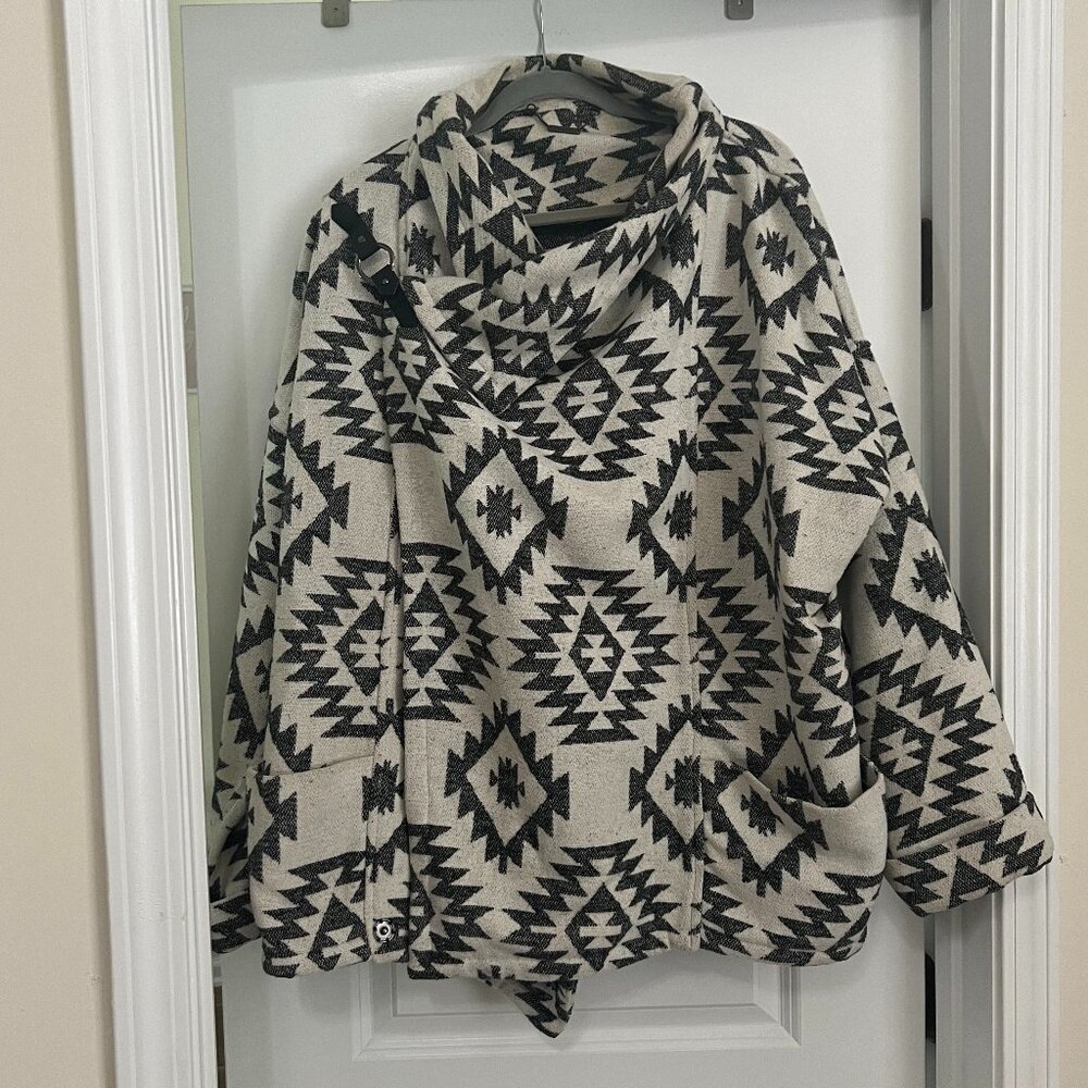 Capulet sweater jacket wrap
